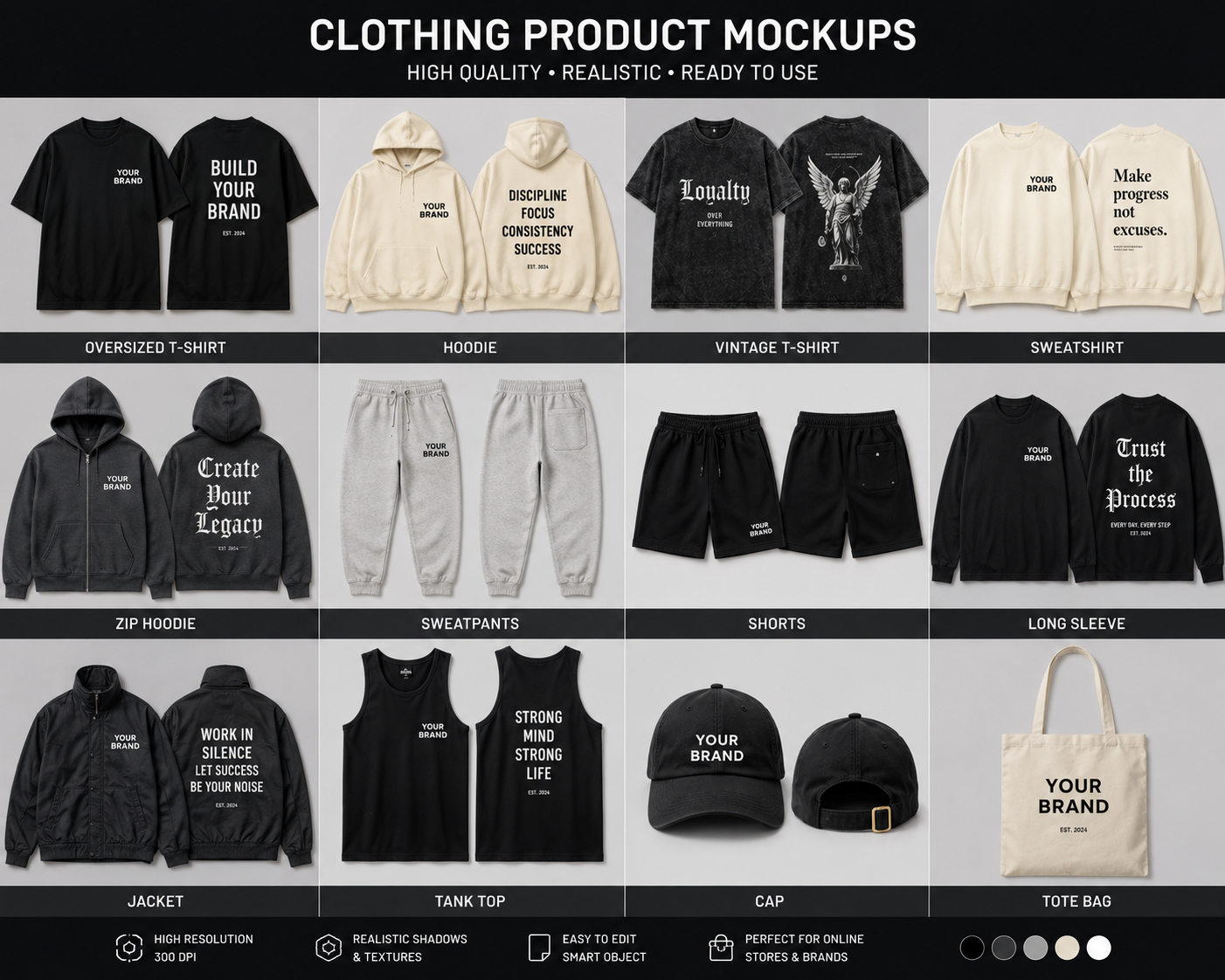 Clothing brands